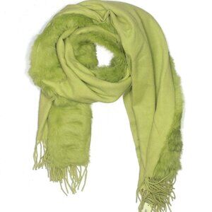 Rabbit Fur and Cashmere Scarf #24